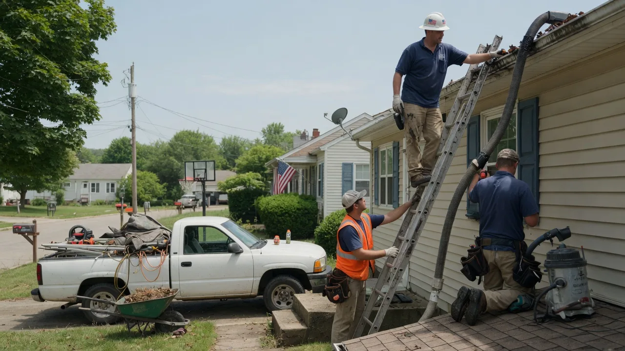 Gutter Installation in Moxahala, OH near me